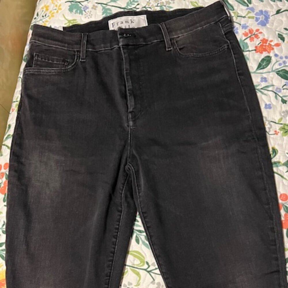 Frank & Eileen Black Washed Sligo 1991 Jeans Women’s 26 - Picture 3 of 9